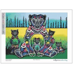 Bear Medicine Diamond Art