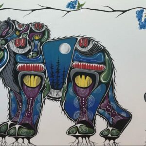 Blueberry Walk Print