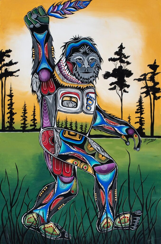 A visual representation of why Indigenous art matters, showing the deep cultural connection and educational impact fostered by Focal Point Artistry workshops.